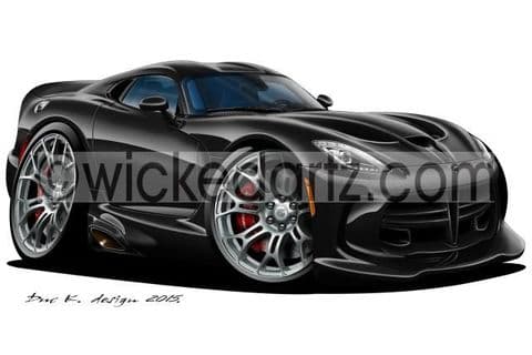 Dodge Viper Coupe Black DK (Items from £9.50)