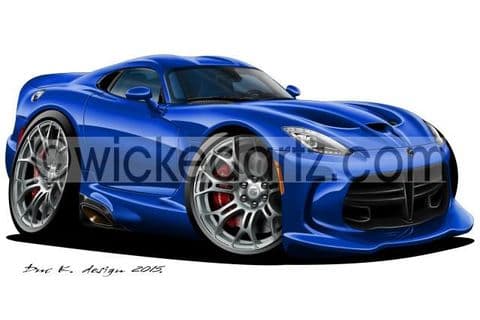 Dodge Viper Coupe Blue DK (Items from £9.50)