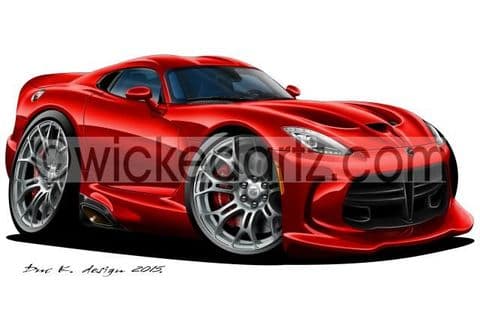 Dodge Viper Coupe Dark Red DK (Items from £9.50)