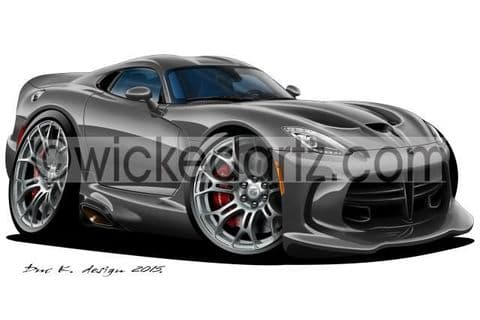 Dodge Viper Coupe Grey DK (Items from £9.50)