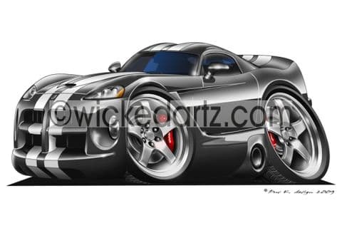 Dodge Viper GTSR Black DK (Items from £9.50)