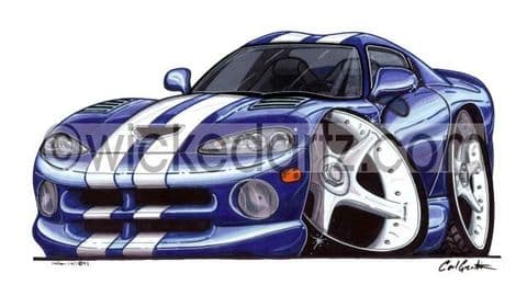 Dodge Viper GTSR Blue (Items from £9.50)