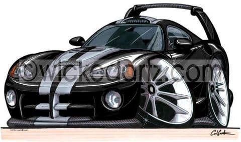 Dodge Viper GTSR Racing Black (Items from £9.50)