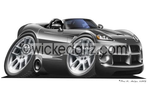 Dodge Viper SRT10 Black DK (Items from £9.50)