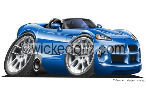 Dodge Viper SRT10 Blue DK (Items from £9.50)