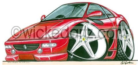 Ferrari 355 (Front View) (Items from £9.50)