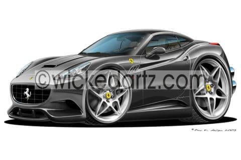 Ferrari California Black DK (Items from £9.50)