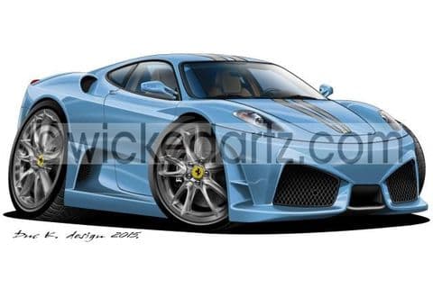 Ferrari F430 Scuderia Light Blue DK (Items from £9.50)
