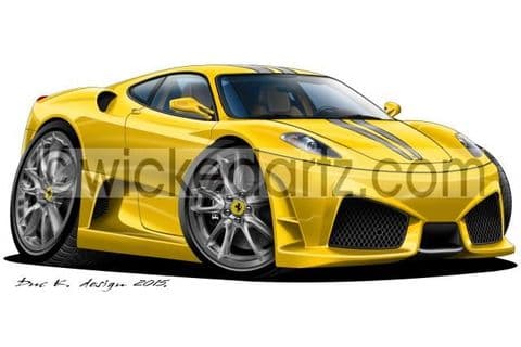 Ferrari F430 Scuderia Yellow DK (Items from £9.50)