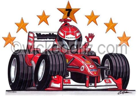 Ferrari M Schumacher F1 (Items from £9.50)