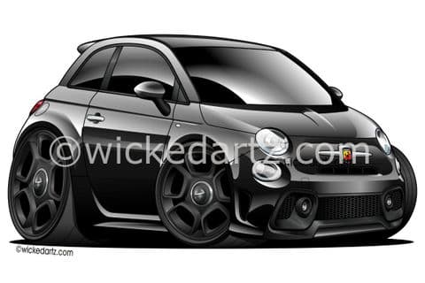 Fiat Abarth F595 2021+ Black (Items from £9.50)