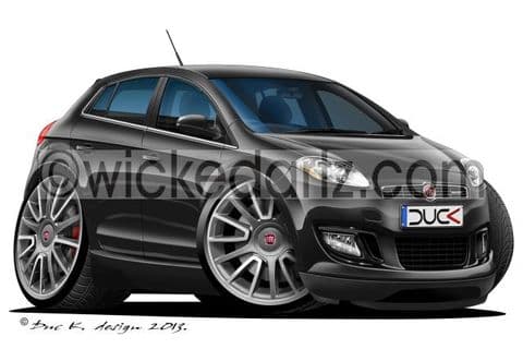 Fiat Bravo Multijet Black DK (Items from £9.50)