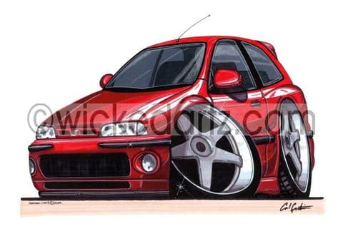 Fiat Bravo Red (Items from £9.50)