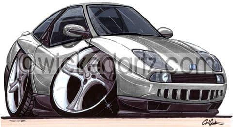 Fiat Coupe 20V Turbo Silver (Items from £9.50)