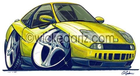 Fiat Coupe 20V Turbo Yellow (Items from £9.50)