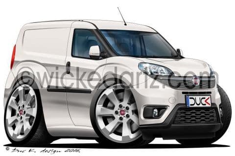Fiat Doblo Small Van White DK (Items from £9.50)