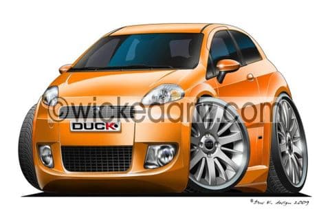 Fiat Grande Punto Orange DK (Items from £9.50)