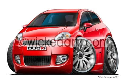 Fiat Grande Punto Red DK (Items from £9.50)