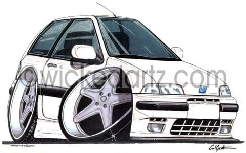 Fiat Punto MK1 White (Items from £9.50)