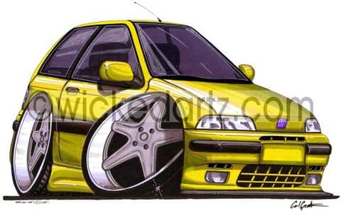 Fiat Punto MK1 Yellow (Items from £9.50)