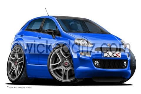 Fiat Punto Twin Air Blue DK (Items from £9.50)