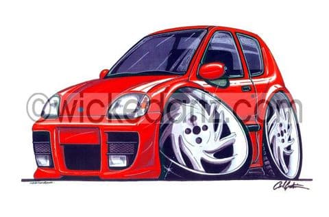 Fiat Seicento Red (Items from £9.50)
