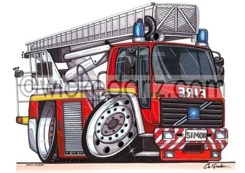 Fire Engine 'Simon Snorkel' (Items from £9.50)