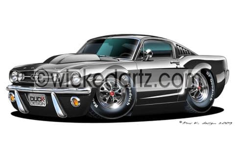 Ford 1965 Mustang Black DK (Items from £9.50)