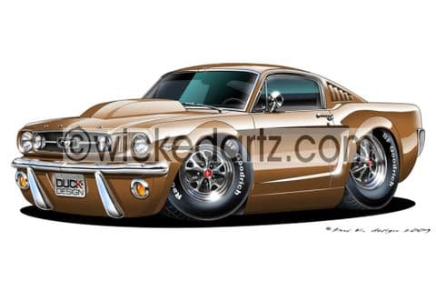 Ford 1965 Mustang Gold DK (Items from £9.50)