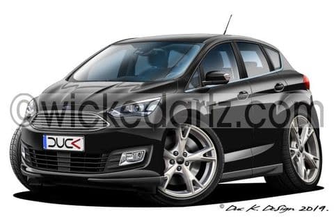 Ford C-MAX MPV 2015+ Black DK (Items from £9.50)