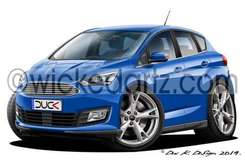 Ford C-MAX MPV 2015+ Blue DK (Items from £9.50)