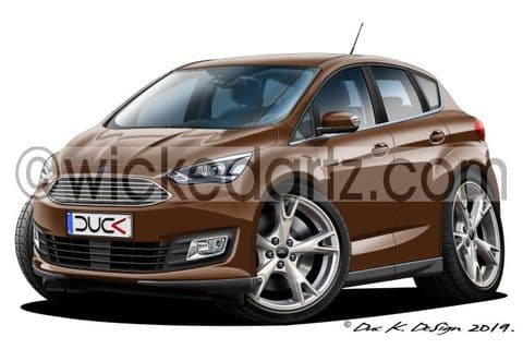 Ford C-MAX MPV 2015+ Brown DK (Items from £9.50)