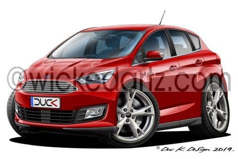 Ford C-MAX MPV 2015+ Dark Red DK (Items from £9.50)