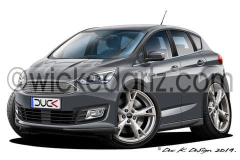 Ford C-MAX MPV 2015+ Grey DK (Items from £9.50)