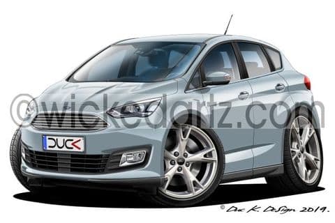 Ford C-MAX MPV 2015+ Silver DK (Items from £9.50)