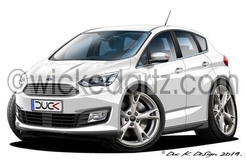 Ford C-MAX MPV 2015+ White DK (Items from £9.50)