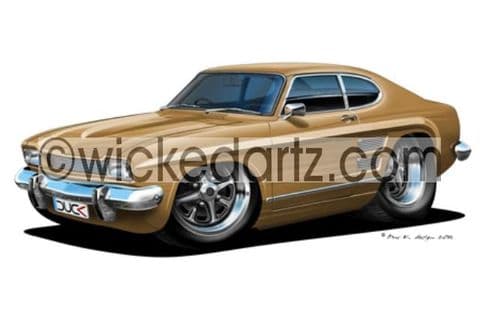 Ford Capri MK1 Gold DK (Items from £9.50)