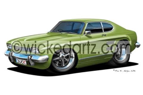 Ford Capri MK1 Green DK (Items from £9.50)
