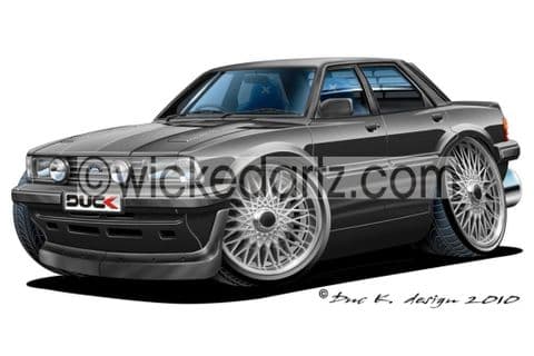 Ford Cortina XR6 1986 Black DK (Items from £9.50)
