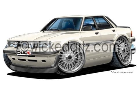 Ford Cortina XR6 1986 White DK (Items from £9.50)