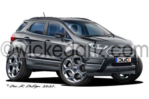 Ford EcoSport ST Line SUV Black DK (Items from £9.50)