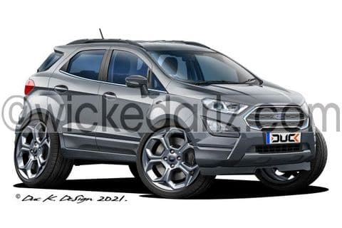 Ford EcoSport ST Line SUV Grey DK (Items from £9.50)