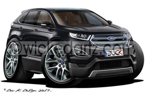 Ford Edge Crossover SUV Black DK (Items from £9.50)