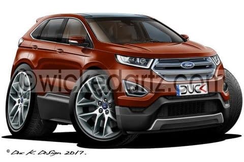 Ford Edge Crossover SUV Brown DK (Items from £9.50)