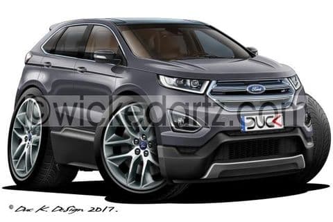 Ford Edge Crossover SUV Grey DK (Items from £9.50)
