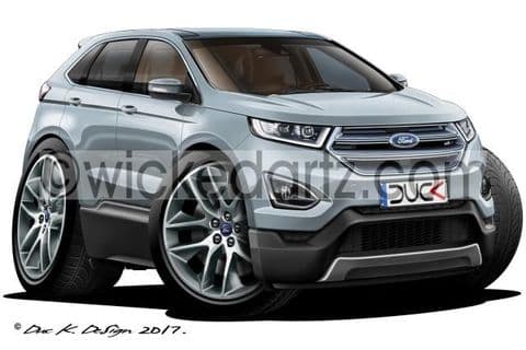 Ford Edge Crossover SUV Silver DK (Items from £9.50)