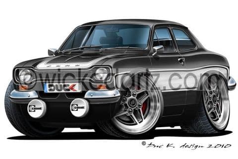 Ford Escort MK1 RS200 Black DK (Items from £9.50)