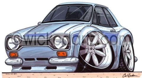 Ford Escort MK1 RS2000 Blue (Items from £9.50)