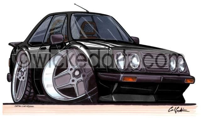 Ford Escort MK2 RS2000 Black  (Items from £9.50)