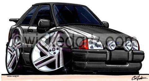 Ford Escort MK4 XR3i Black (Items from £9.50)